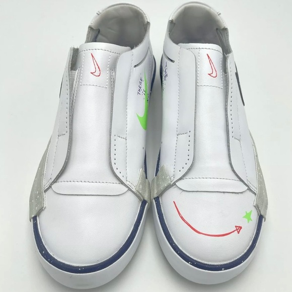 Nike Blazer Slip On Planet Of Hoops Womens Size 7 - Picture 8 of 13